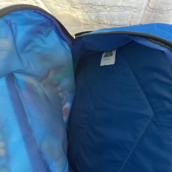 Nintendo Super Mario Friends Laptop 17" Backpack Mesh Pockets & Padded Straps - Picture 6 of 8